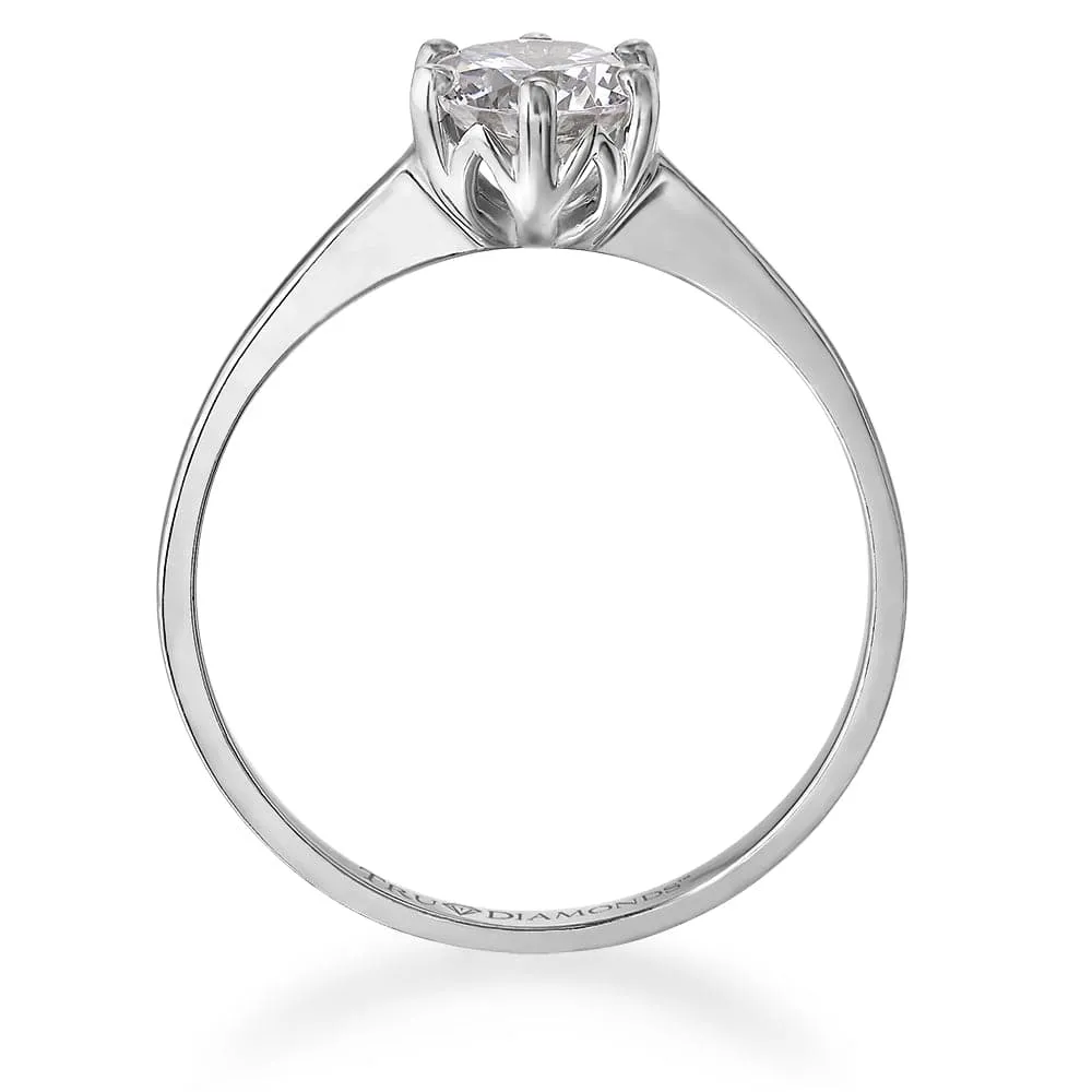 1 ct. Tulip Solitaire Ring