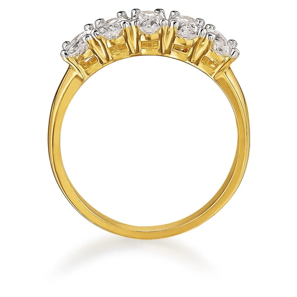 5-Stone Oval  Ring