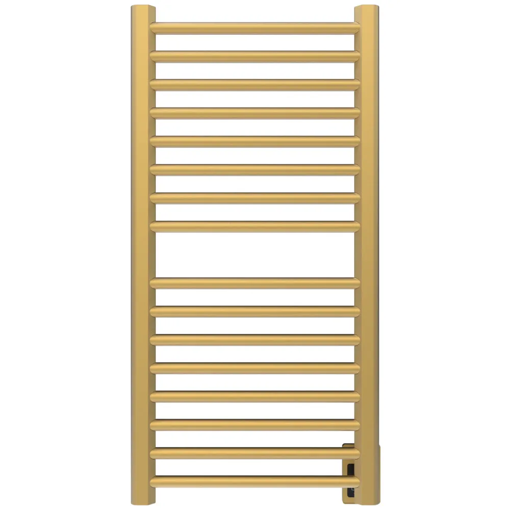 Amba S2142SB.2 Sirio S2142 Hardwired Towel Warmer in Satin Brass