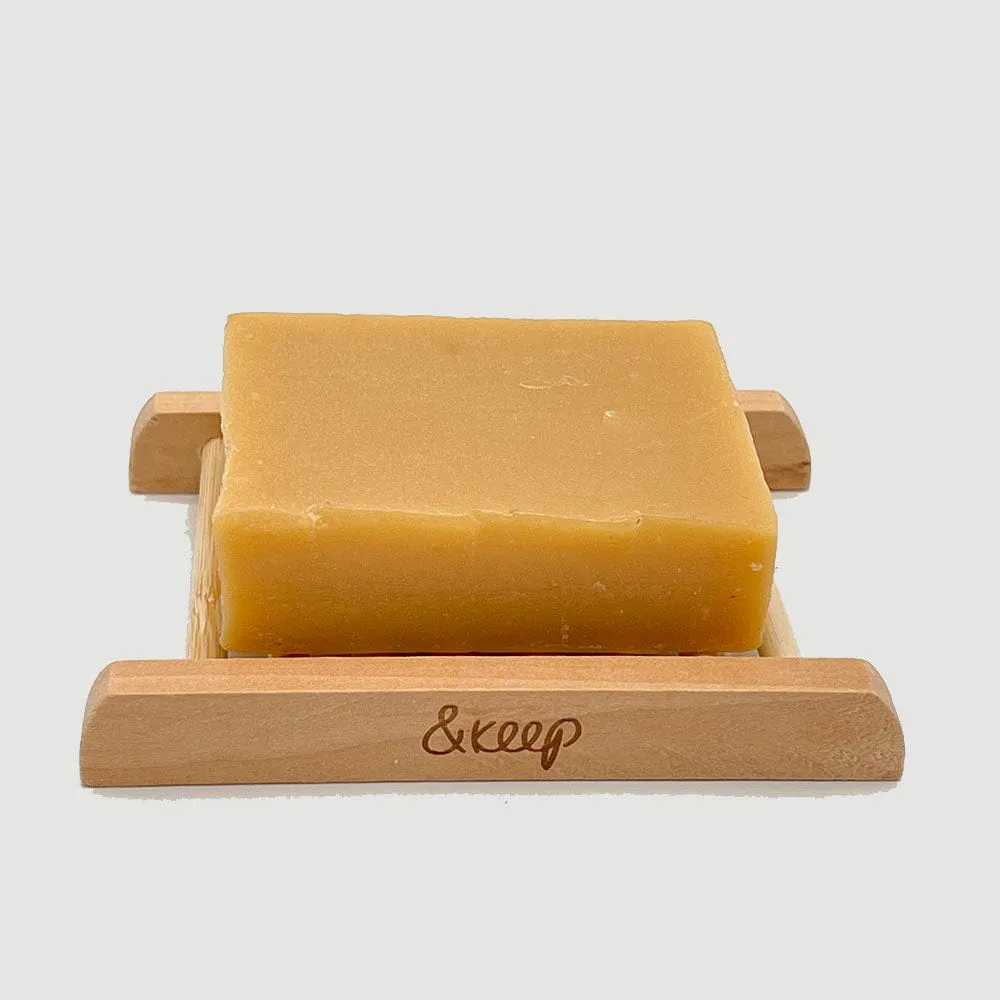 &Keep Wooden Soap Rack