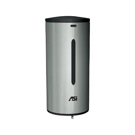 ASI 0360 Automatic, 35 oz. Stainless Steel Liquid Soap and Gel Hand Sanitizer Dispenser