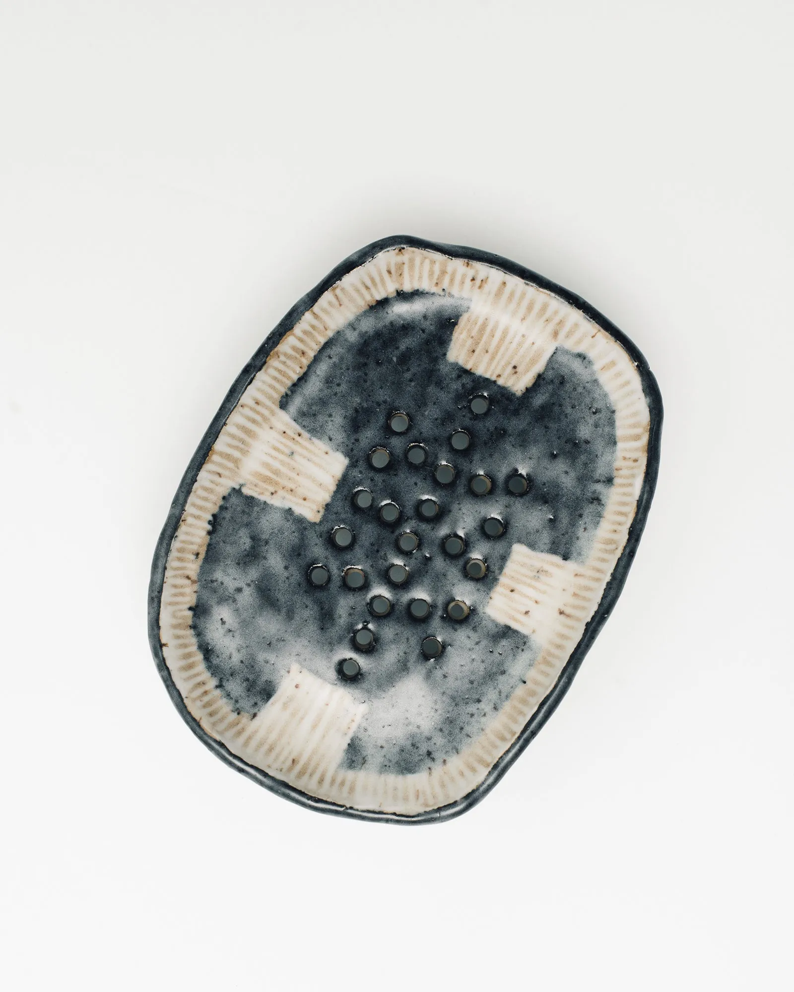 Ayame Bullock Indigo Soap Dish