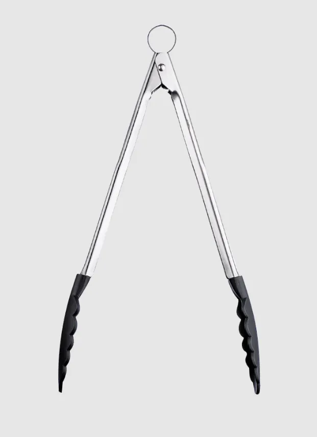 Black Silicone Locking 12in Tong