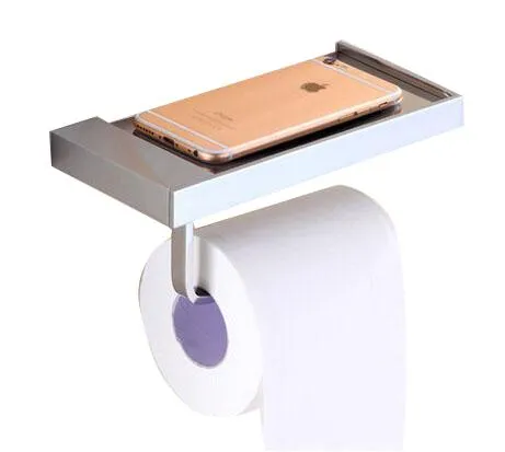 Brass Finished Bathroom Toilet Paper Holder Roll