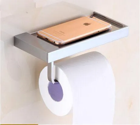 Brass Finished Bathroom Toilet Paper Holder Roll