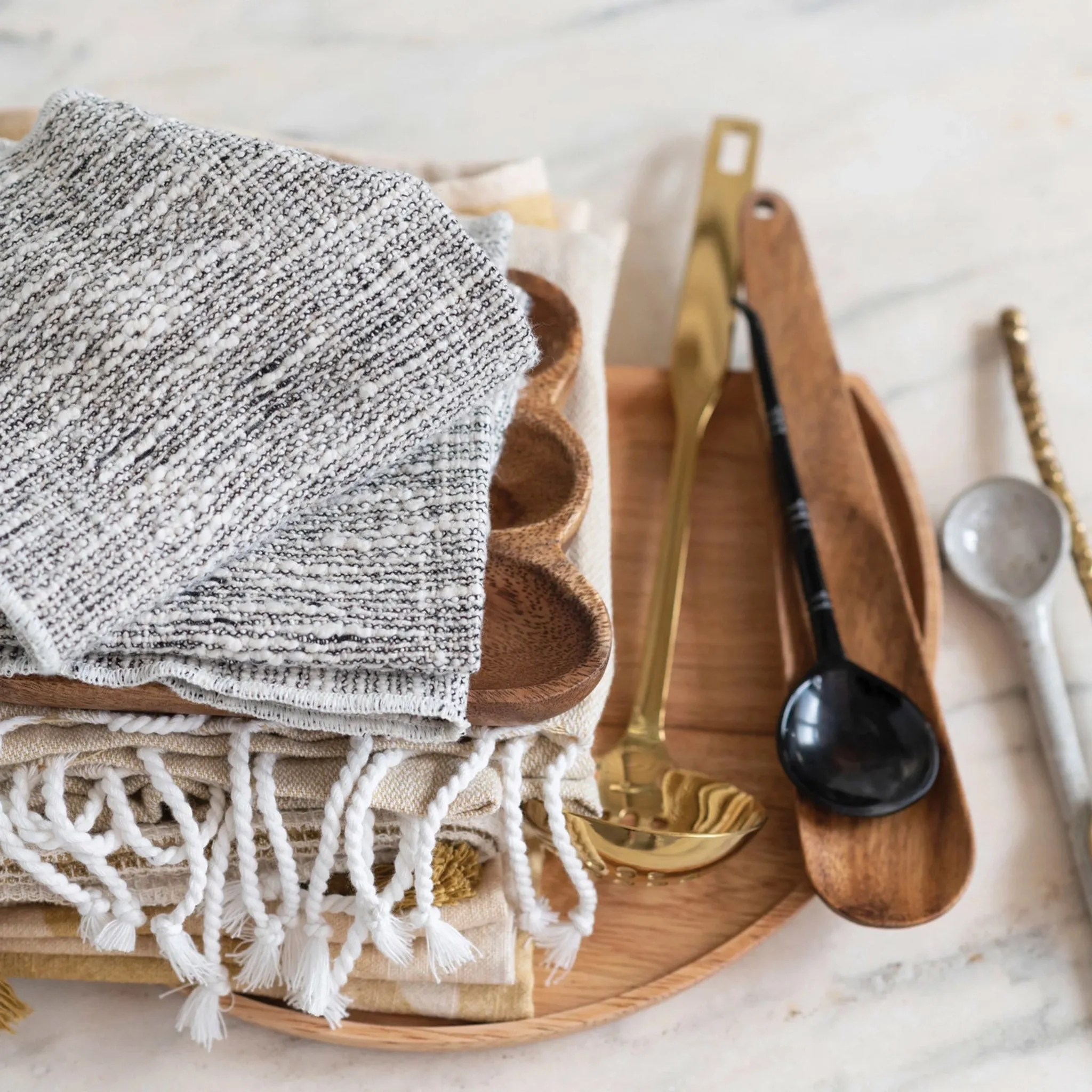Brassy Stainless Ladle