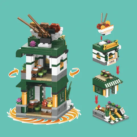 Charm of San Francisco With Our Cute Micro Building Stores