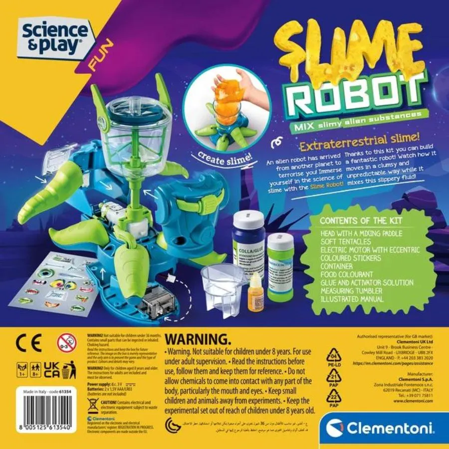 Clementoni - Science and Play Fun: Slimebot