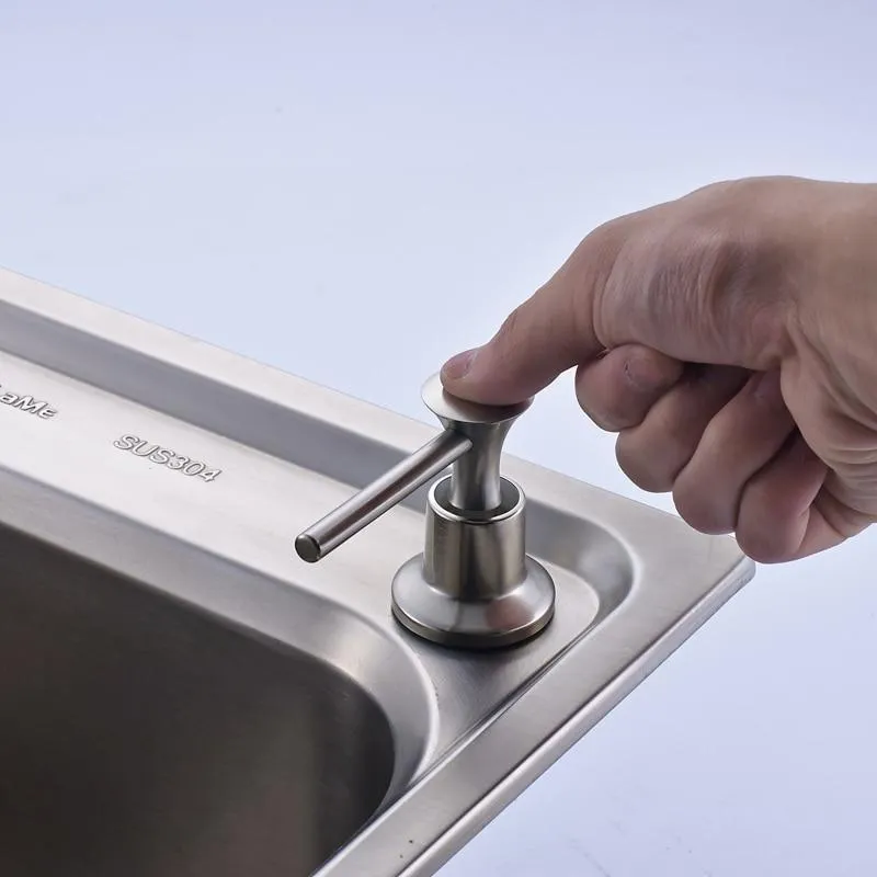 Countertop Concealed Liquid Under Sink Soap Dispenser