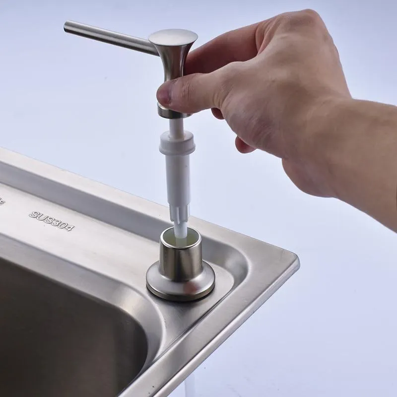 Countertop Concealed Liquid Under Sink Soap Dispenser