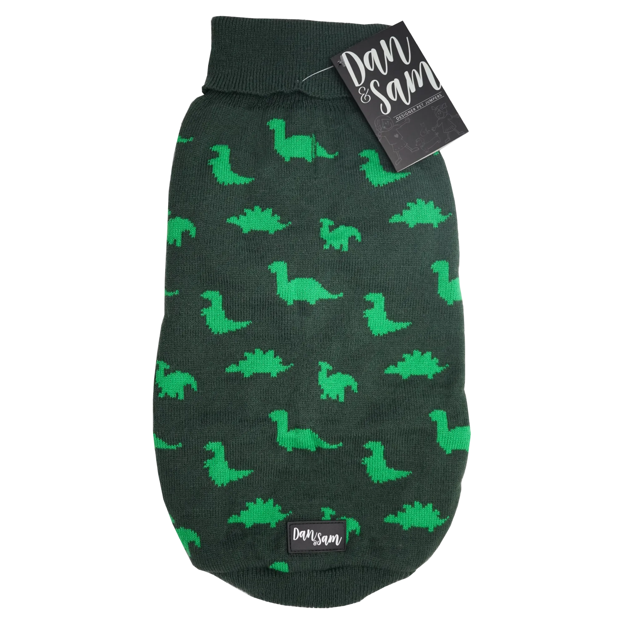 Dan & Sam - Dog Jumper (Dinosaur Land) - 20cm