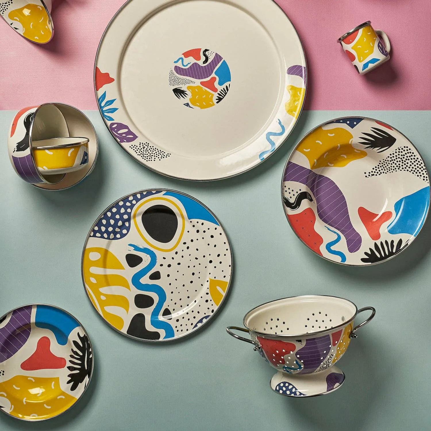 Enamel Colander