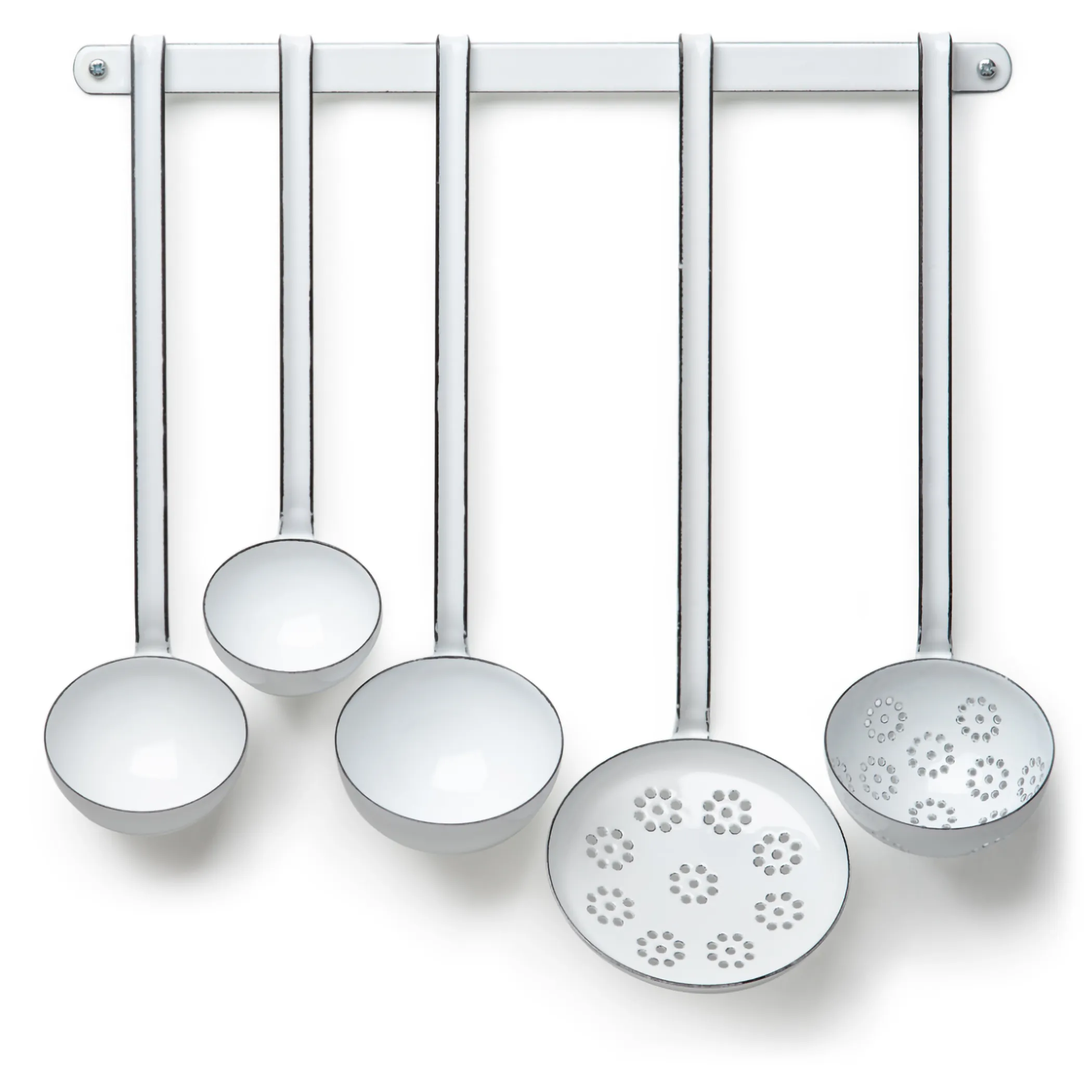 Enamel Skimming Ladle - 9 cm