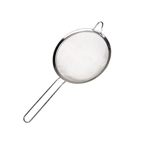 Fine Mesh Stainless Steel Strainers Flour Sieve-14cm