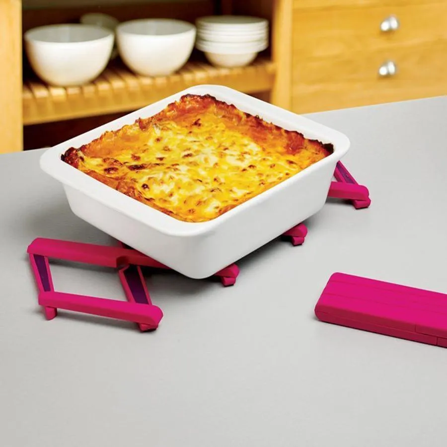 Joseph Joseph Black Silicone Pot Stand