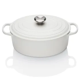 Le Creuset Signature Cast Iron Oval Casserole Cotton (DISC)