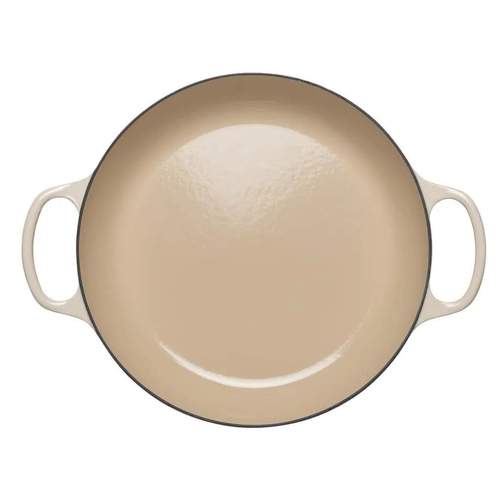 Le Creuset Signature Cast Iron Shallow Casserole Almond