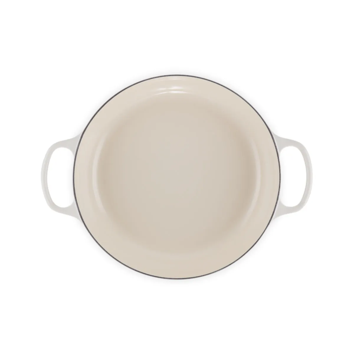 Le Creuset Signature Shallow Casserole Meringue 30cm
