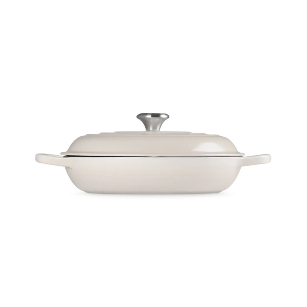 Le Creuset Signature Shallow Casserole Meringue 30cm