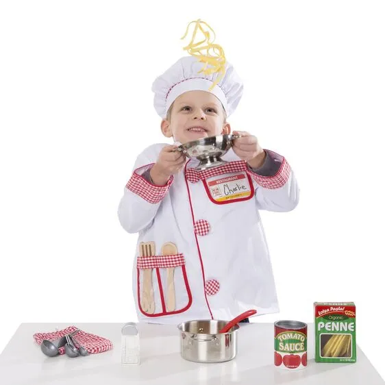 Let's Play House! Stainless Steel Pots & Pans Play Set 8pc
