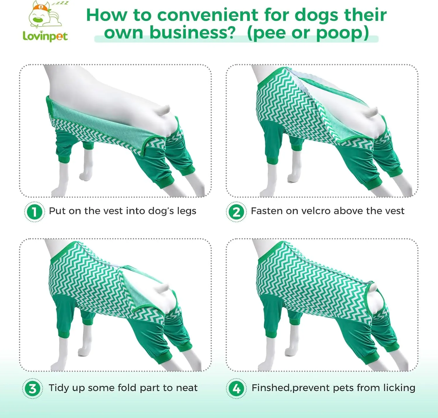 LovinPet Dog Recovery Suit for Large Medium Dogs - Wound Protective Surgical E-Collar Alternative Recovery Bodysuit for Abdominal Wounds After Surgery Dog Onesies Cut-Out Design of Abdomen,XXL