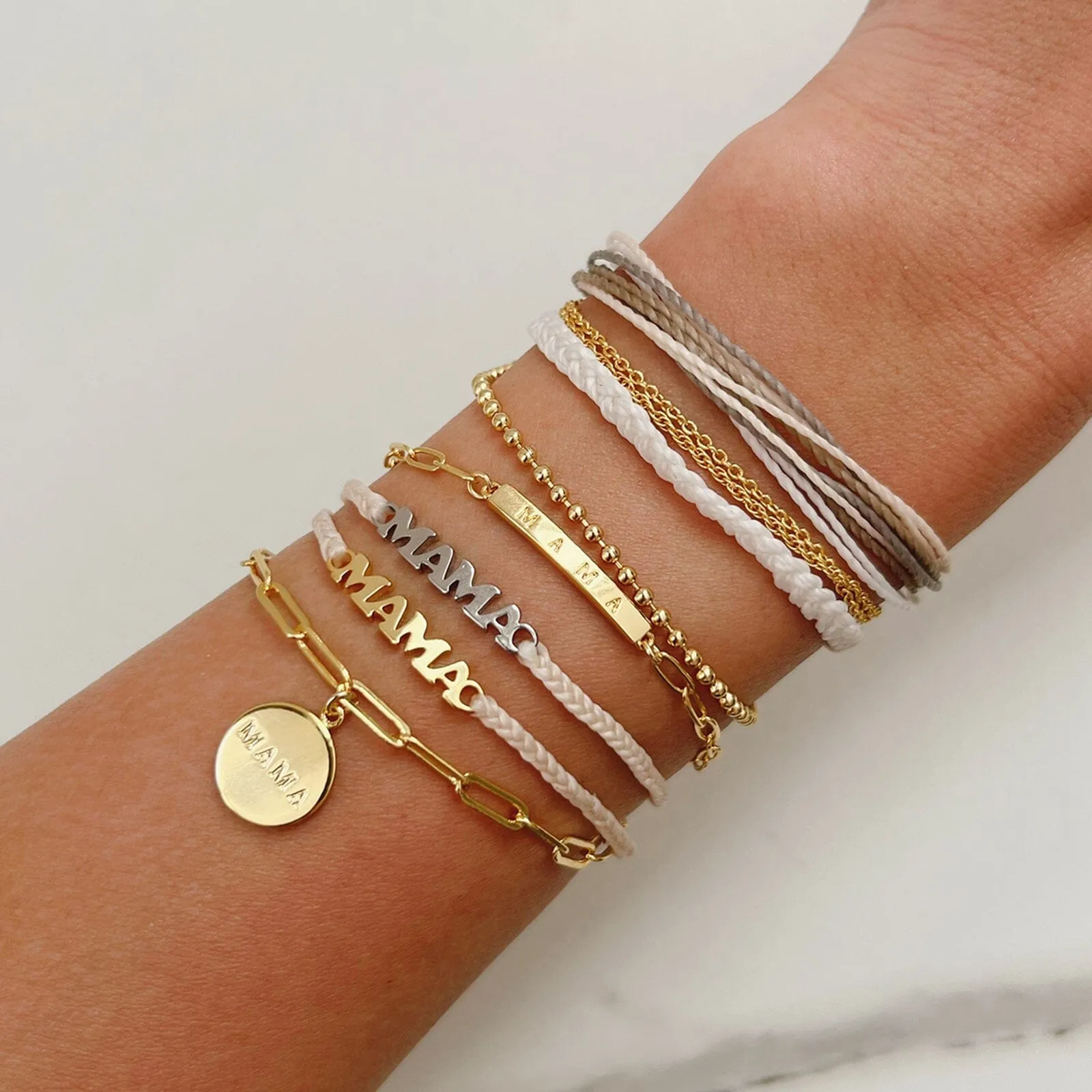 Mama Coin Bracelet