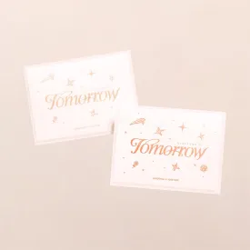 Minisode 3: Tomorrow - Weverse Albums Random Cover Version - incl. Card Holder, Sticker, Stamp Sticker, Photocard A, Photocard B   QR Card