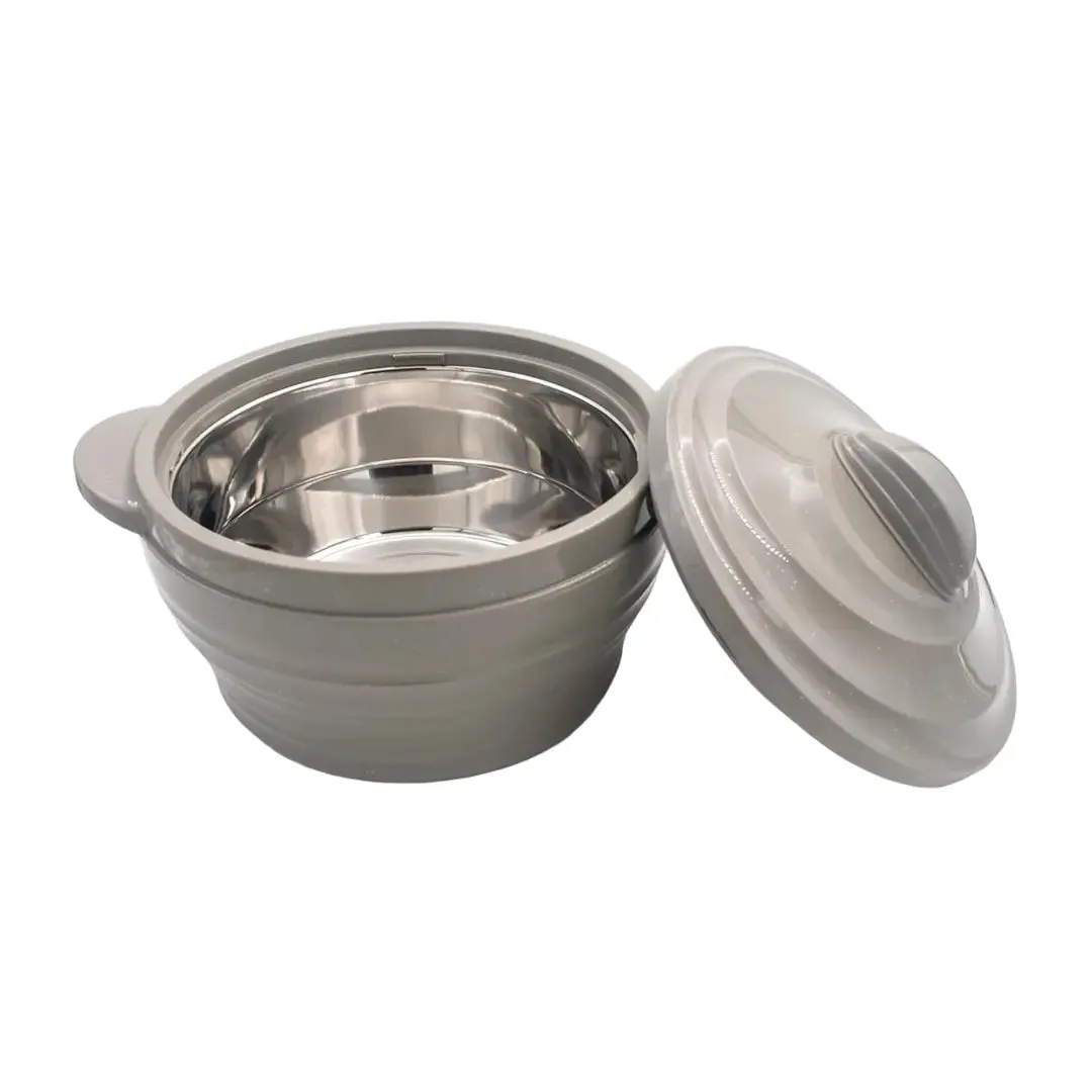 Nayasa Green Cornello Casserole - 2000ml Stainless Steel with Lid