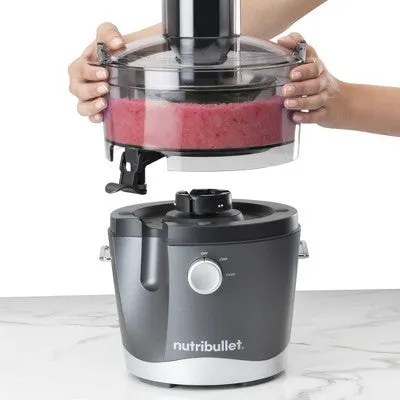 New - Nutribullet 2-Speed Electric Juicer - Gray