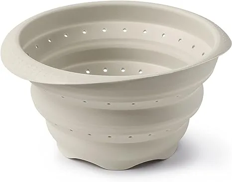 Non-Scratch Collapsible Colander