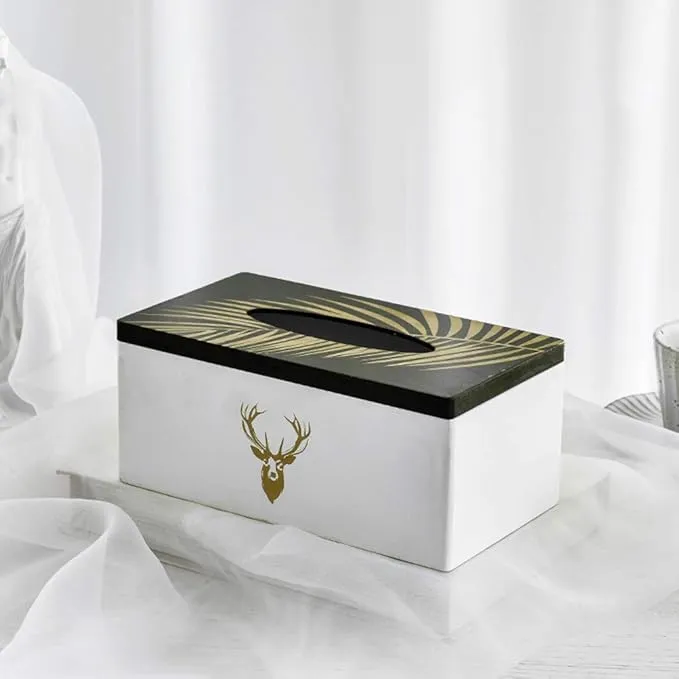 Nordic Style Wooden Tissue Box-Black Hawk(SA2405-25)
