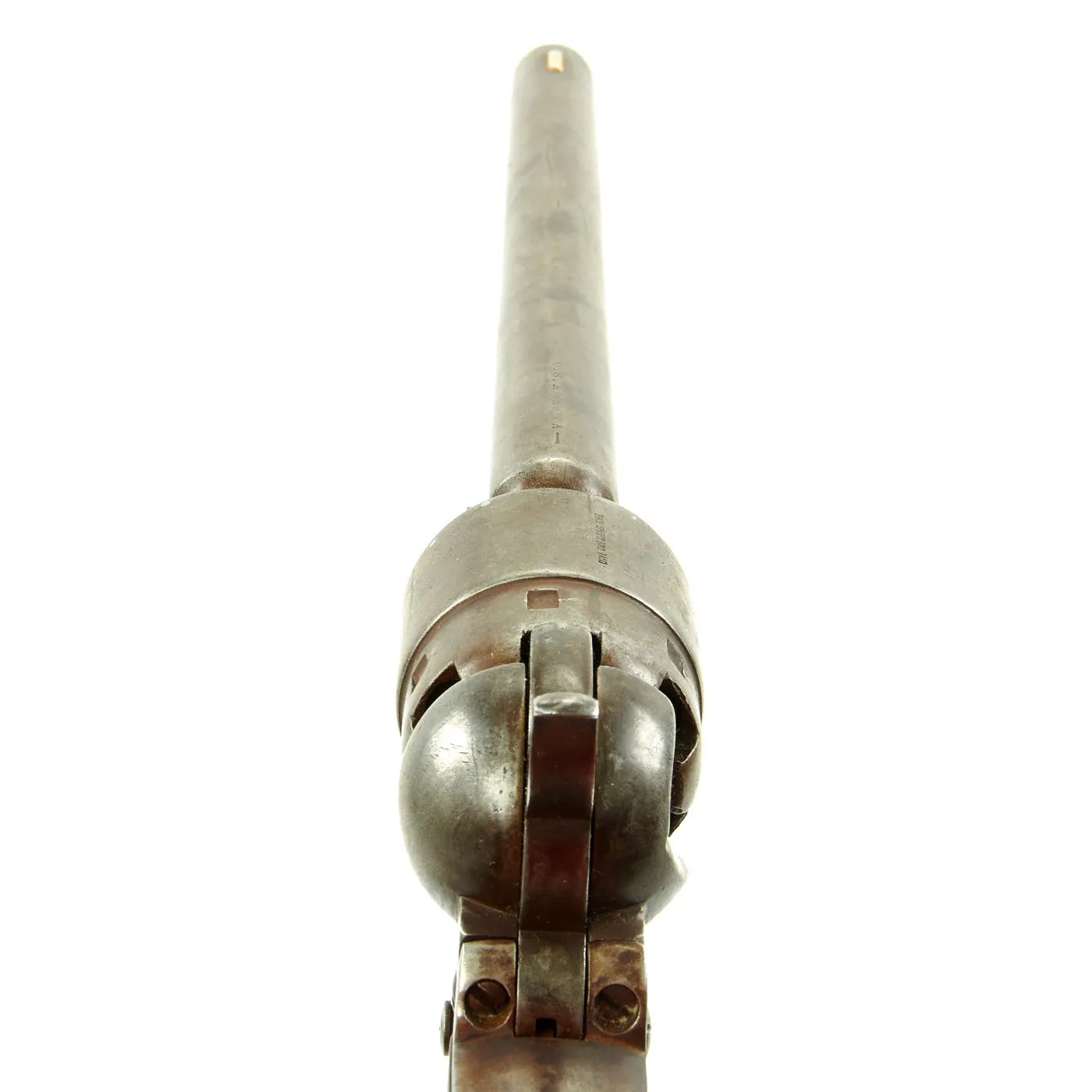 Original U.S. Civil War Colt Model 1860 Army Four Screw Revolver Manufactured in 1861 - Serial No 23625