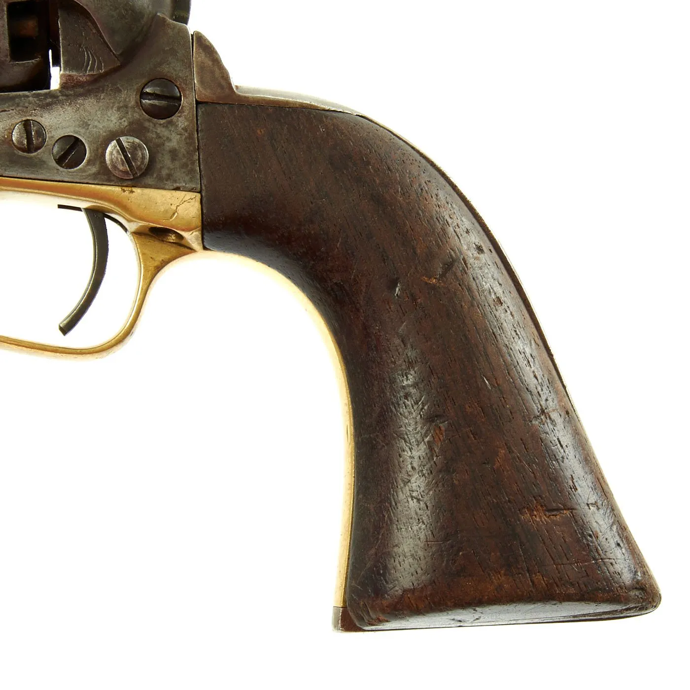 Original U.S. Civil War Colt Model 1860 Army Four Screw Revolver Manufactured in 1861 - Serial No 23625