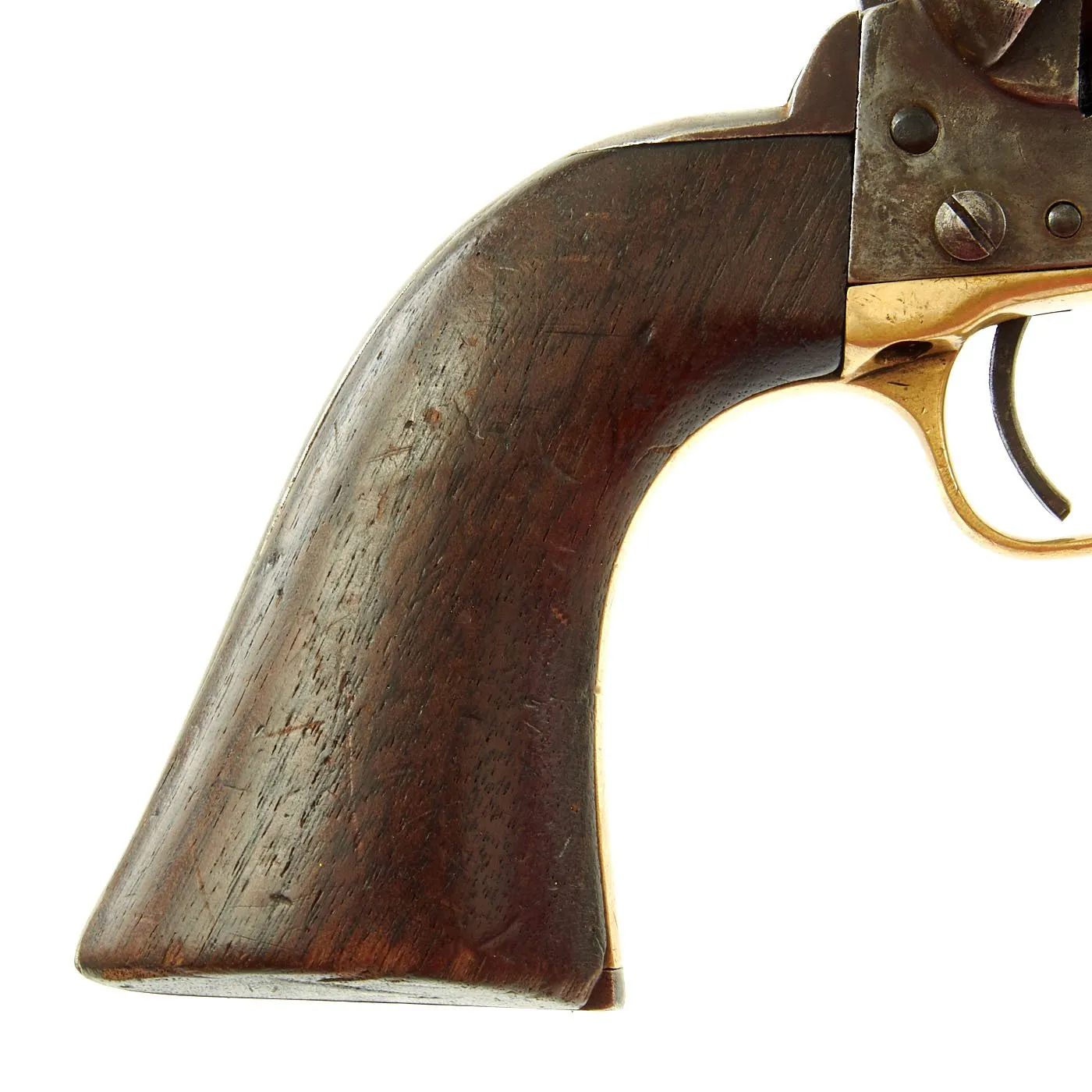 Original U.S. Civil War Colt Model 1860 Army Four Screw Revolver Manufactured in 1861 - Serial No 23625