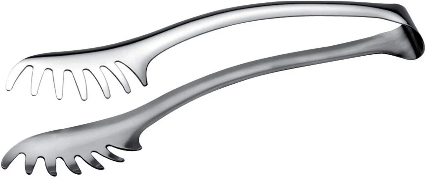 Piazza Stainless Steel Spaghetti Tong,  11.8-Inches