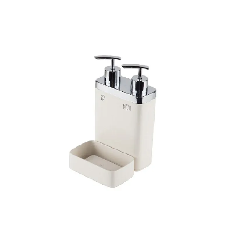 PRIMANOVA DOUBLE LIQUID SOAP DISPENSER WITH SPONG DISH