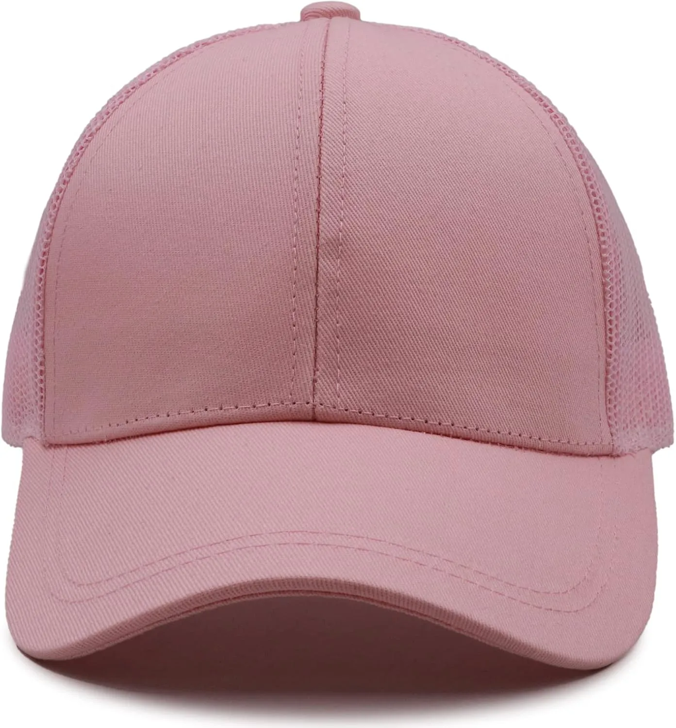 ProMindFun Womens Pony Hat High Ponytail Baseball Cap Girls Messy Bun Caps Camouflage Trucker Bad Hair Day Adjustable Dad Hat