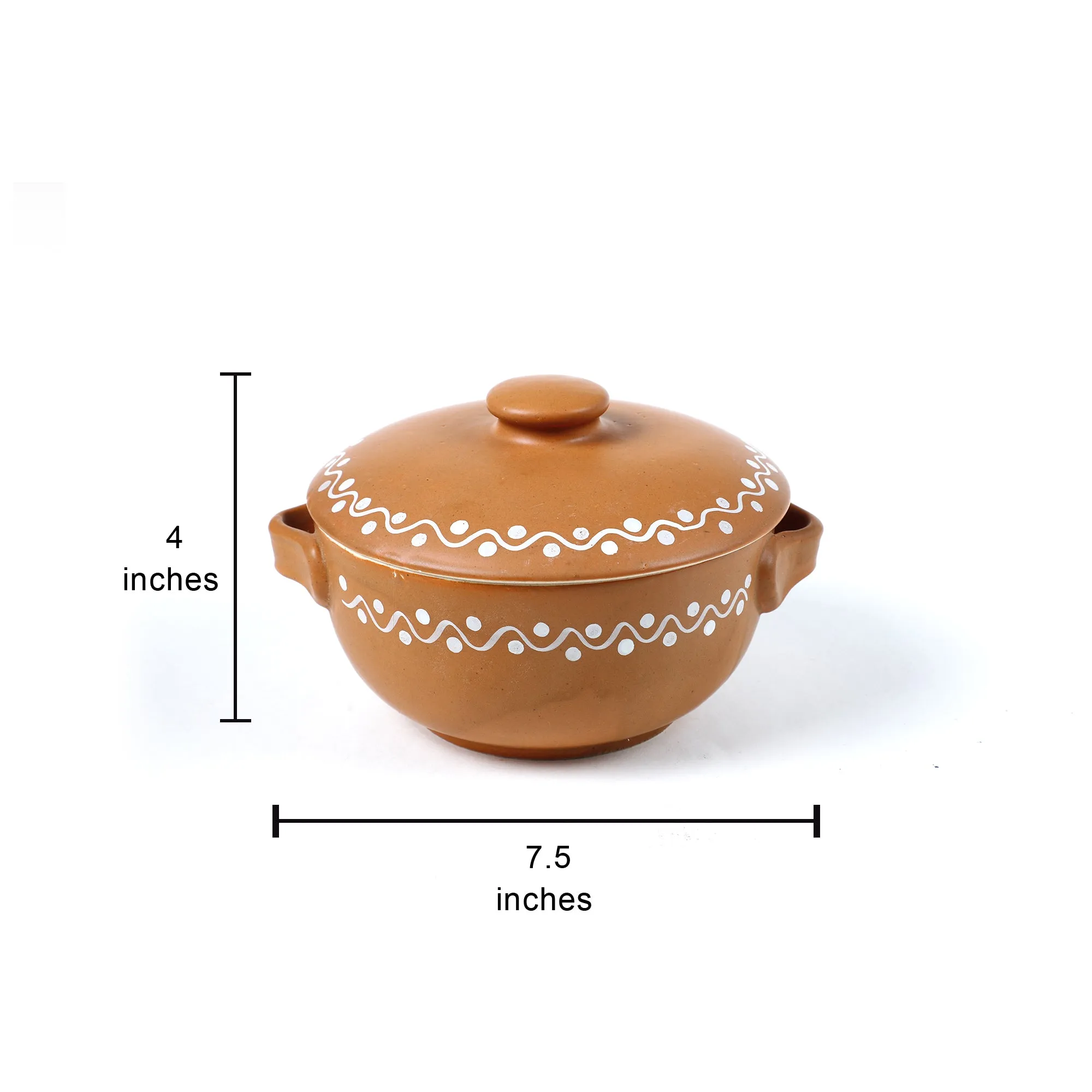 Rangoli Casserole Pot