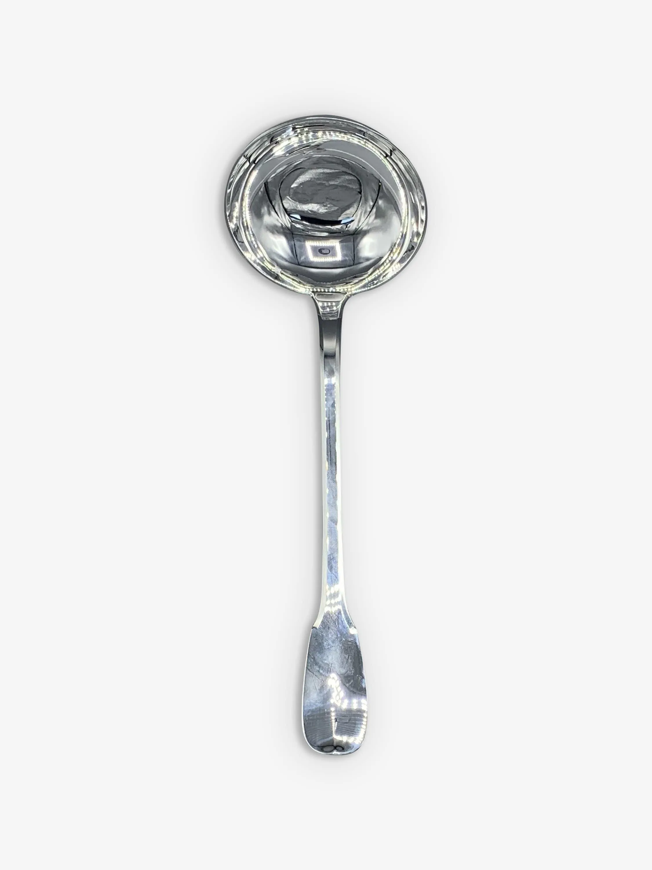 Vieux Paris Soup Ladle in Silver Plate by Puiforcat