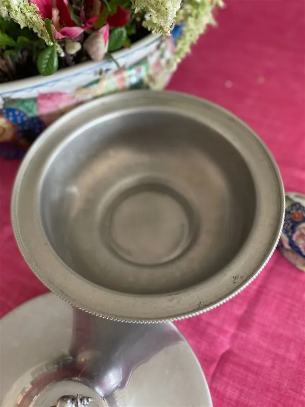 Vintage Aluminum Lidded Casserole Dish