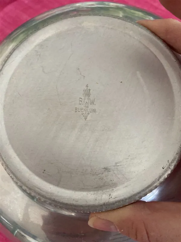 Vintage Aluminum Lidded Casserole Dish