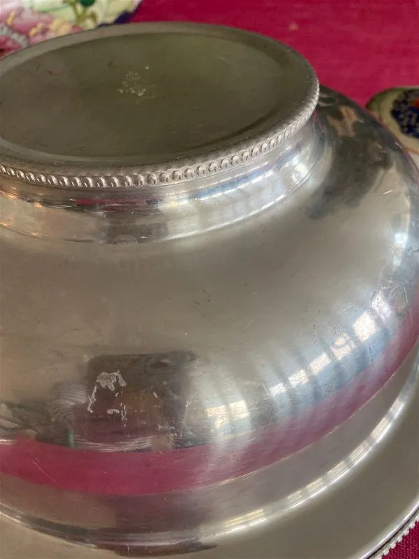 Vintage Aluminum Lidded Casserole Dish