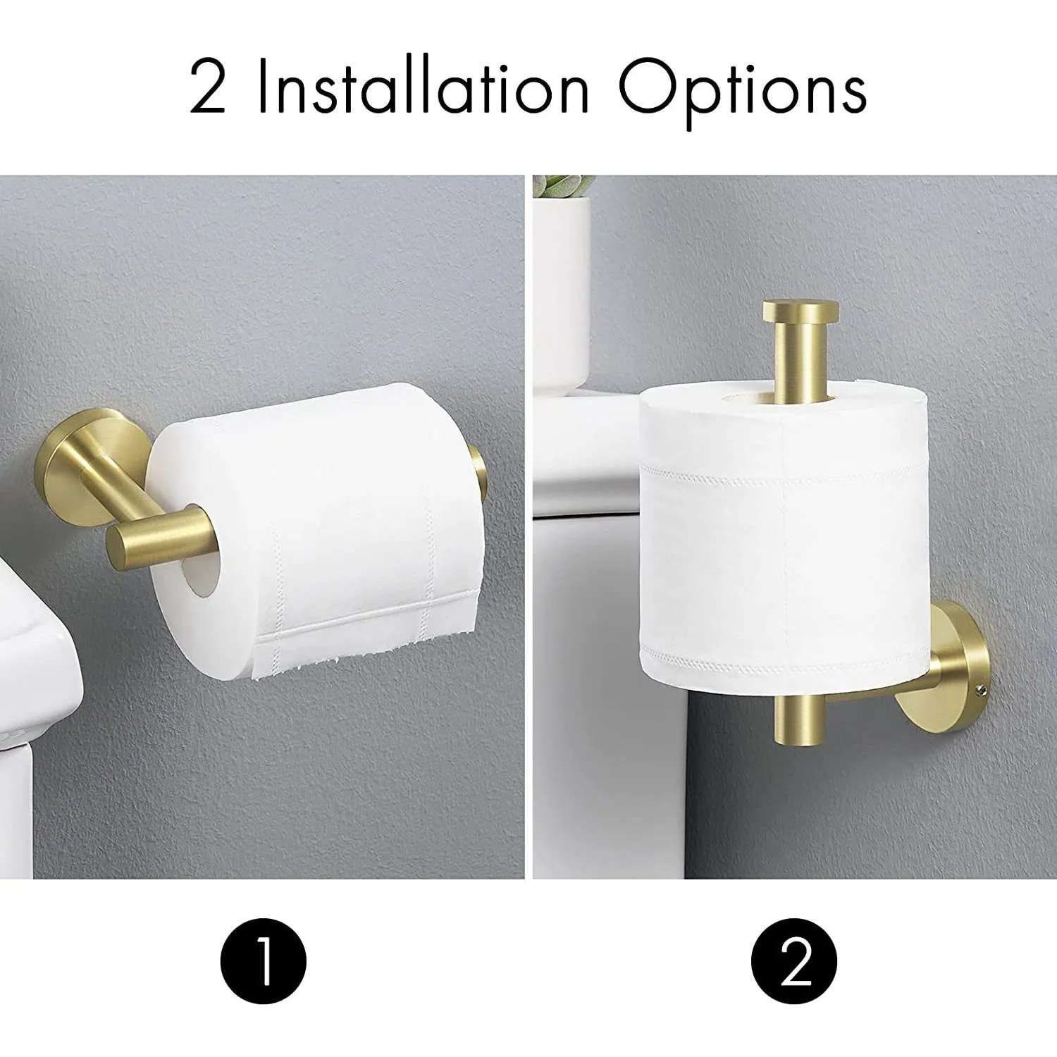 Wall Mounted Toilet Paper Holder
